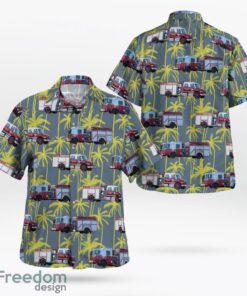 Crescent City Volunteer Fire Department (Florida) Hawaiian Shirt Beach Shirt