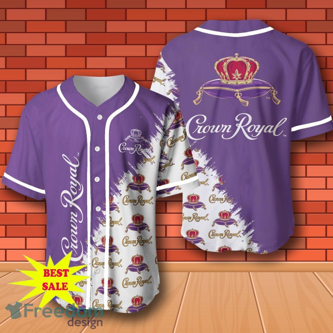 Crown Royal Baseball Jersey for All Genders image Crown Royal Baseball Jersey for All Genders Product Photo 1