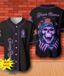 Crown Royal Canadian Whisky Skull Personalized Baseball Jersey for All Genders