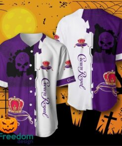 Crown Royal Skull Baseball Jersey For Men And Women