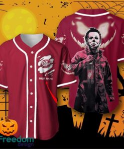 Custom Name Dr Pepper Halloween Baseball Jersey For Men And Women