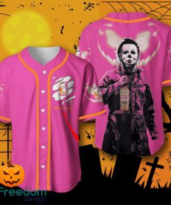 Custom Name Dunkin’ Donuts Halloween Baseball Jersey For Men And Women