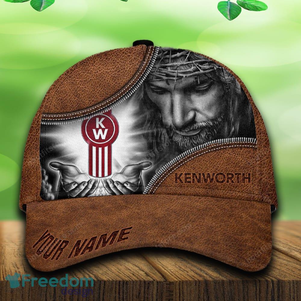 Custom Name Kenworth Car All Over Print Jesus Brown 3D Cap And Hat For Fans Gift image Custom Name Kenworth Car All Over Print Jesus Brown 3D Cap And Hat For Fans Gift - Custom Name Kenworth Car All Over Print Jesus Brown 3D Cap And Hat For Fans Gift
