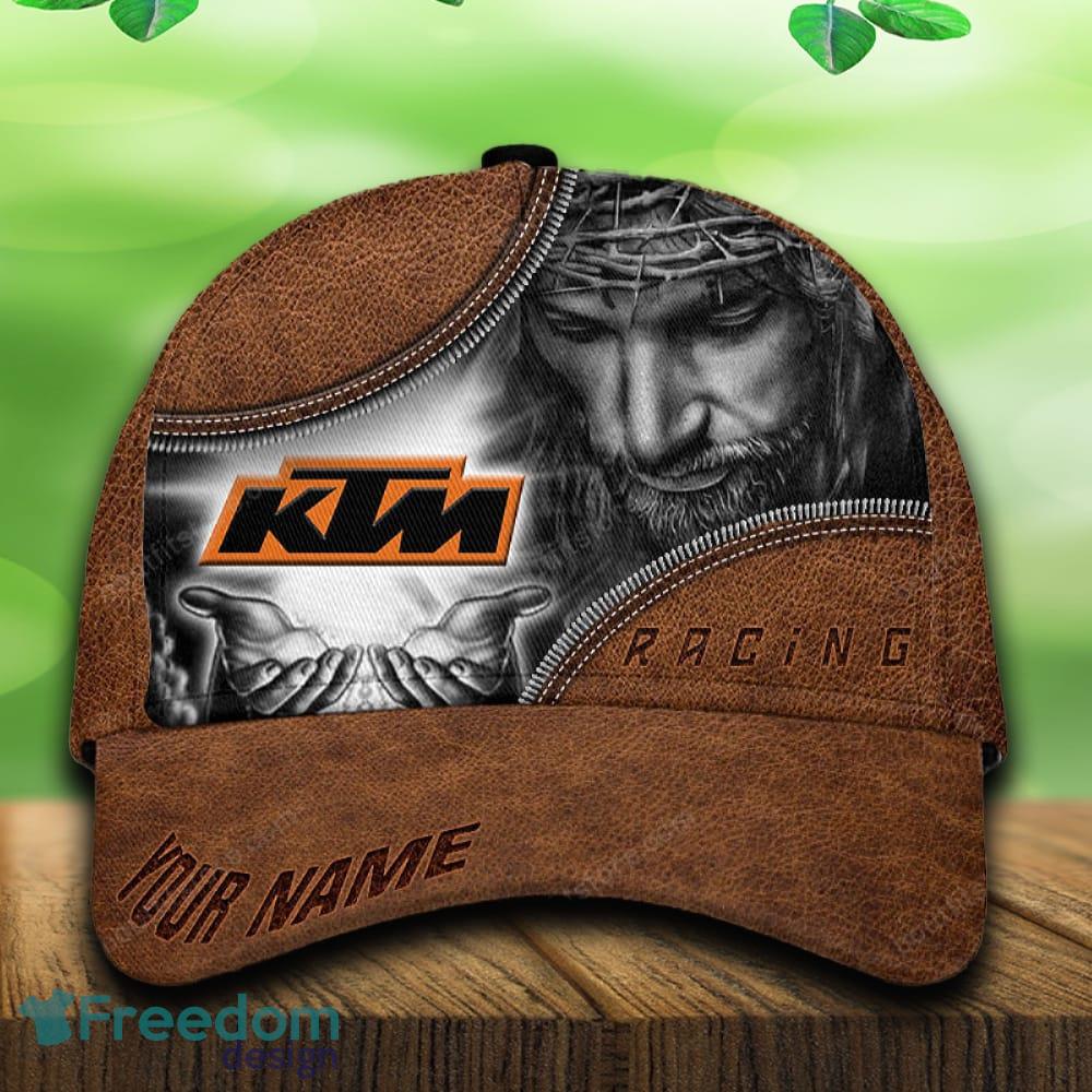 Custom Name KTM Car All Over Print Jesus Brown 3D Cap And Hat For Fans Gift image Custom Name KTM Car All Over Print Jesus Brown 3D Cap And Hat For Fans Gift - Custom Name KTM Car All Over Print Jesus Brown 3D Cap And Hat For Fans Gift