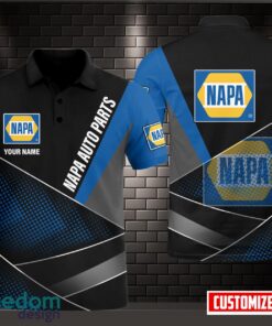 Custom Name NAPA Auto Parts  AOP 3D Polo Shirt Unique Gift Golf Polo Shirt