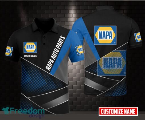 Custom Name NAPA Auto Parts AOP 3D Polo Shirt Unique Gift Golf Polo Shirt Product Photo 1