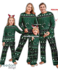 Custom Name New Charlotte 49ers Pajamas Set Family Gift Christmas
