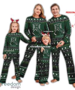 Custom Name New Hawaii Rainbow Warriors Xmas Pajamas Set Family For Men Women Children