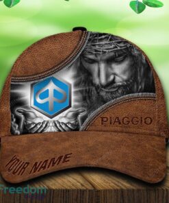 Custom Name Piaggio Car All Over Print Jesus Brown 3D Cap And Hat For Fans Gift