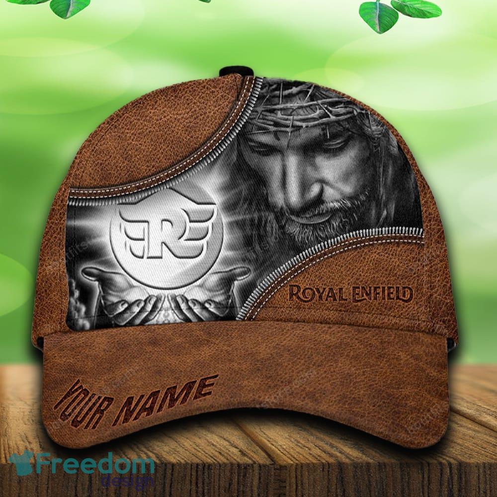 Custom Name Royal Enfield Car All Over Print Jesus Brown 3D Cap And Hat For Fans Gift image Custom Name Royal Enfield Car All Over Print Jesus Brown 3D Cap And Hat For Fans Gift - Custom Name Royal Enfield Car All Over Print Jesus Brown 3D Cap And Hat For Fans Gift