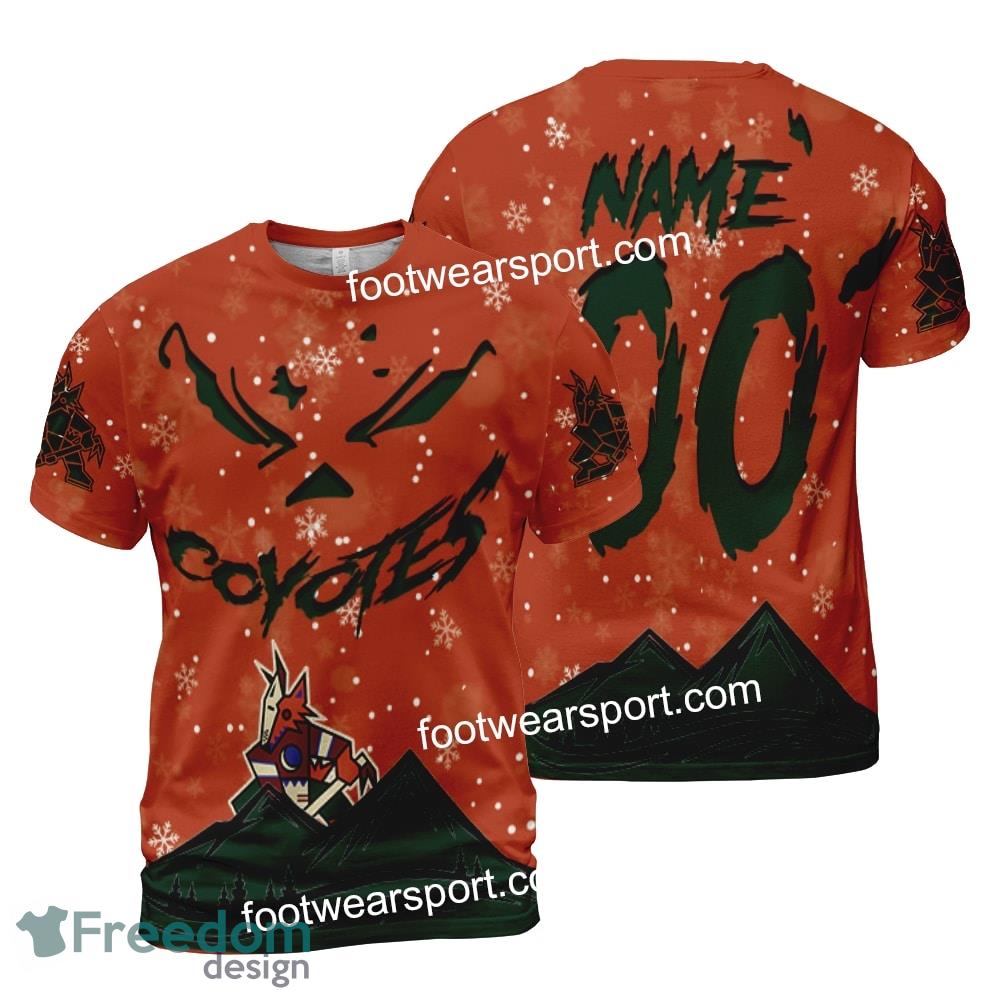 Custom Number And Name Arizona Coyotes Grinch Face 3D Hoodie, 3D Tshirt, Sweater AOP For Fans image Custom Number And Name Arizona Coyotes Grinch Face 3D Hoodie, 3D Tshirt, Sweater AOP For Fans - NHL Arizona Coyotes Grinch Face 3D Hoodie, 3D Tshirt, Sweater AOP Custom Number And Name Photo 2
