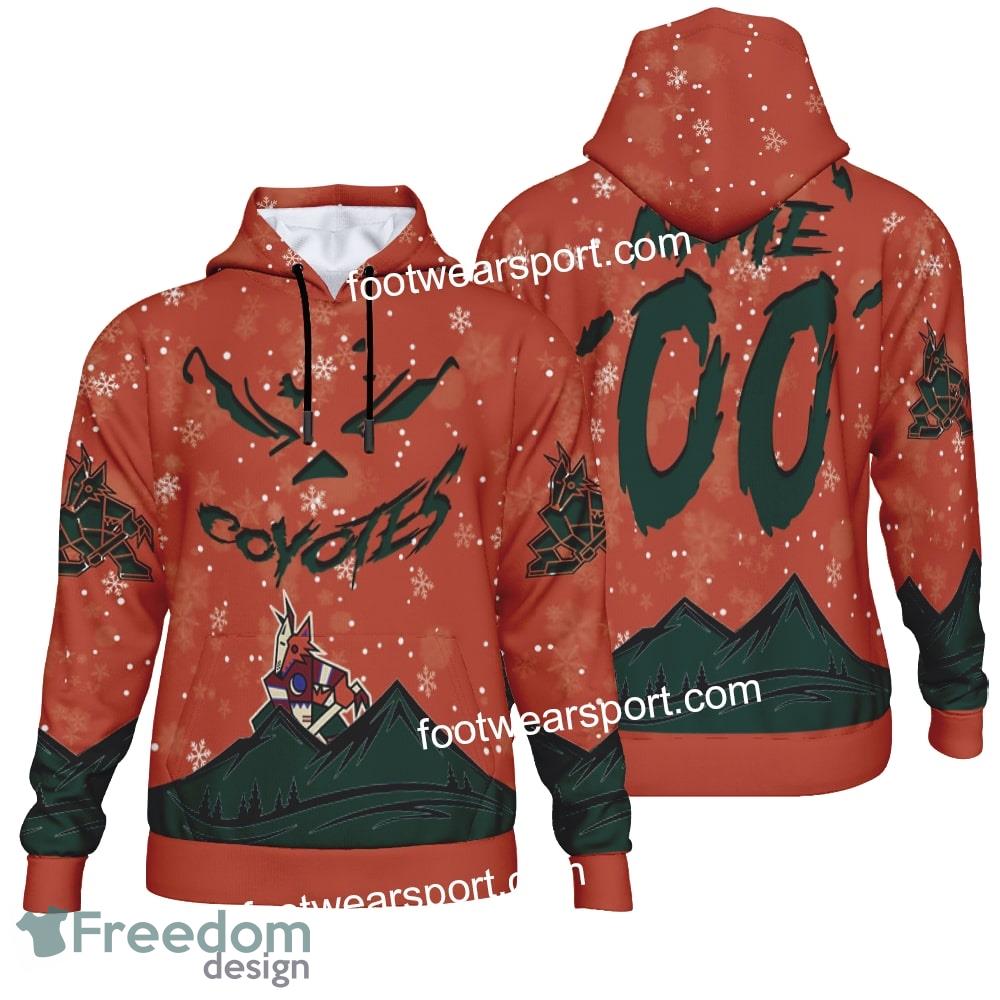 Custom Number And Name Arizona Coyotes Grinch Face 3D Hoodie, 3D Tshirt, Sweater AOP For Fans image Custom Number And Name Arizona Coyotes Grinch Face 3D Hoodie, 3D Tshirt, Sweater AOP For Fans - NHL Arizona Coyotes Grinch Face 3D Hoodie, 3D Tshirt, Sweater AOP Custom Number And Name Photo 1