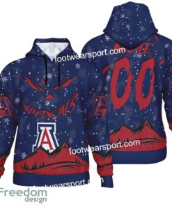 Custom Number And Name Arizona Wildcats Grinch Face 3D Hoodie, 3D Tshirt, Sweater AOP For Fans