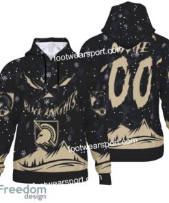 Custom Number And Name Army West Point Black Knights Grinch Face 3D Hoodie, 3D Tshirt, Sweater AOP For Men, Women