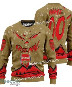 Custom Number And Name Arsenal Grinch Face 3D Hoodie, 3D Tshirt, Sweater AOP For Adult image Custom Number And Name Arsenal Grinch Face 3D Hoodie, 3D Tshirt, Sweater AOP For Adult - EPL Arsenal Grinch Face 3D Hoodie, 3D Tshirt, Sweater AOP Custom Number And Name Photo 3