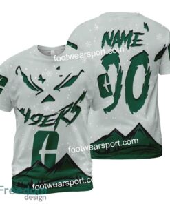 Custom Number And Name Charlotte 49ers Grinch Face 3D Hoodie, 3D Tshirt, Sweater AOP For Fans - NCAA Charlotte 49ers Grinch Face 3D Hoodie, 3D Tshirt, Sweater AOP Custom Number And Name Photo 2
