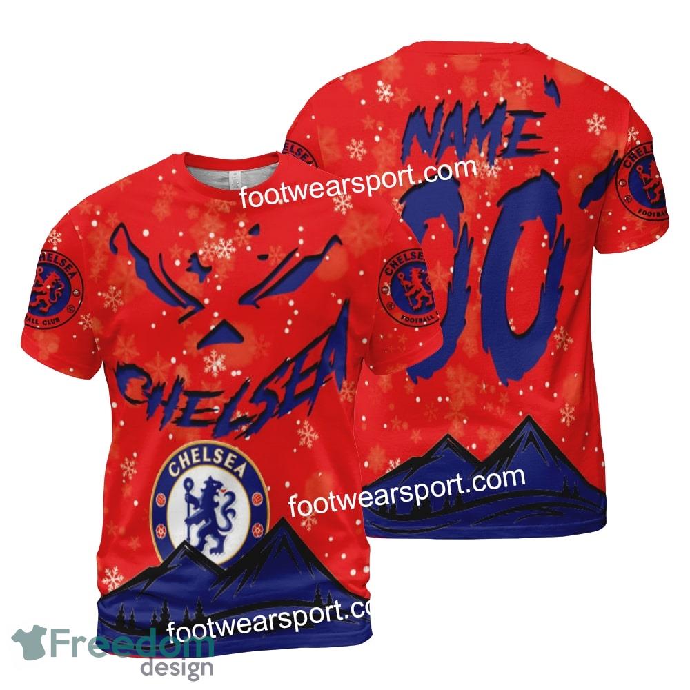 Custom Number And Name Chelsea Grinch Face 3D Hoodie, 3D Tshirt, Sweater AOP For Adult image Custom Number And Name Chelsea Grinch Face 3D Hoodie, 3D Tshirt, Sweater AOP For Adult - EPL Chelsea Grinch Face 3D Hoodie, 3D Tshirt, Sweater AOP Custom Number And Name Photo 2