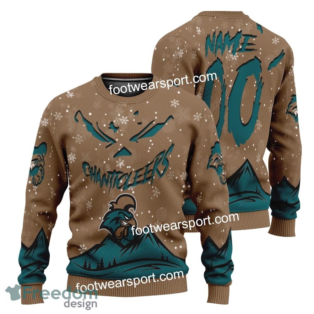 custom-number-and-name-coastal-carolina-chanticleers-grinch-face-3d-hoodie-3d-tshirt-sweater-aop-for-adult-2.jpg Custom Number And Name Coastal Carolina Chanticleers Grinch Face 3D Hoodie, 3D Tshirt, Sweater AOP For Adult - NCAA Coastal Carolina Chanticleers Grinch Face 3D Hoodie, 3D Tshirt, Sweater AOP Custom Number And Name Photo 3