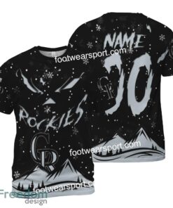 Custom Number And Name Colorado Rockies Grinch Face 3D Hoodie, 3D Tshirt, Sweater AOP For Men, Women - MLB Colorado Rockies Grinch Face 3D Hoodie, 3D Tshirt, Sweater AOP Custom Number And Name Photo 2