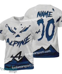 Custom Number And Name F1 Racing BWT Alpine F1 Team Grinch Face 3D Hoodie, 3D Tshirt, Sweater AOP For Adult - F1 Racing BWT Alpine F1 Team Grinch Face 3D Hoodie, 3D Tshirt, Sweater AOP Custom Number And Name Photo 2