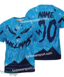 Custom Number And Name F1 Racing Williams Racing Grinch Face 3D Hoodie, 3D Tshirt, Sweater AOP For Fans - F1 Racing Williams Racing Grinch Face 3D Hoodie, 3D Tshirt, Sweater AOP Custom Number And Name Photo 2