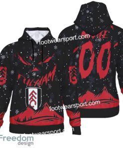 Custom Number And Name Fulham Grinch Face 3D Hoodie, 3D Tshirt, Sweater AOP For Fans Custom Number And Name Fulham Grinch Face 3D Hoodie, 3D Tshirt, Sweater AOP For Fans