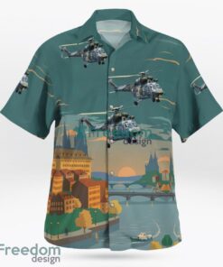 Czech Air Force PZL W-3A Hawaiian Shirt Product Photo 2