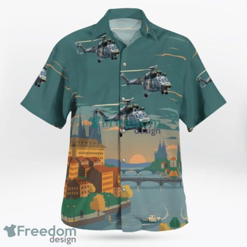 Czech Air Force PZL W-3A Hawaiian Shirt Product Photo 2