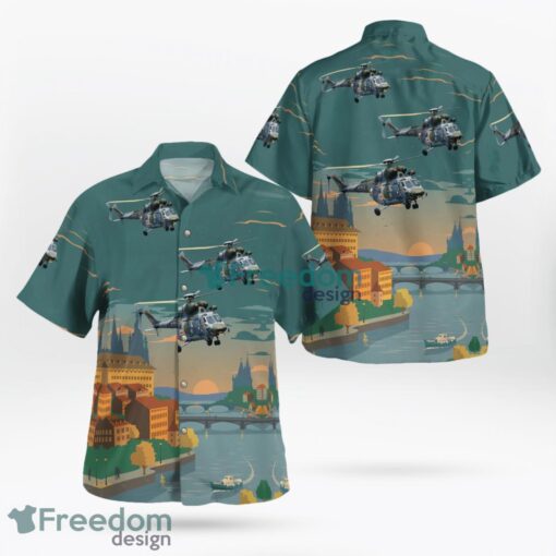 Czech Air Force PZL W-3A Hawaiian Shirt Product Photo 1