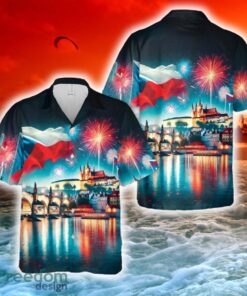 Czech Republic Independence Day Hawaiian Shirt