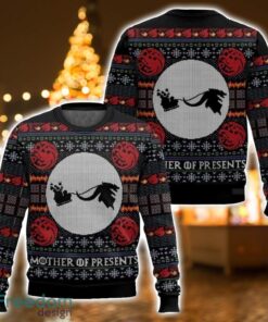 Daenerys Targaryen, Mother of Presents,Game of Thrones Christmas Ugly Christmas Sweater 3D All Printed Sweater Christmas Gift