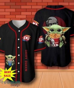 Dairy Queen Baby Yoda Baseball Jersey for All Genders