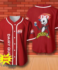 Dairy Queen Halloween Jack Skellington Nightmare Baseball Jersey for All Genders