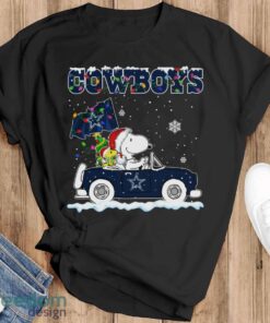 Dallas Cowboys Snoopy And Woodstock Driving Car Cute Snoopy Limited Edition Shirt