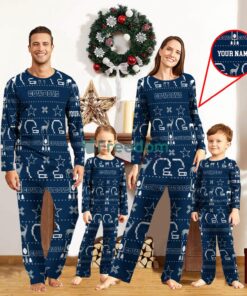 Dallas Cowboys Sport Team Logo Pajamas Set Family Christmas Gift Custom Name Special Gift