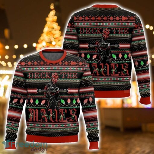 Darth Maul, Deck the Mauls, Christmas Ugly Christmas Sweater 3D All Printed Sweater Christmas Gift Product Photo 1