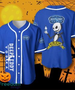 Deep Eddy Vodka Halloween Jack Skellington Nightmare Baseball Jersey For Men And Women