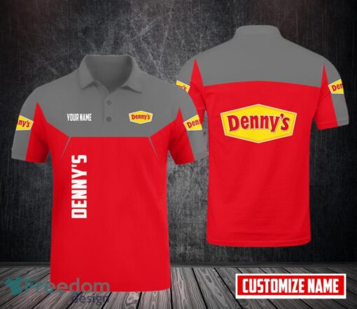 Denny's 3D Polo Shirt Golf Lover Gift Custom Name Product Photo 1