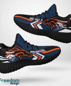 Denver Broncos Speedsters Yeezy Running Shoes For Fans Gift Men Women - Denver Broncos Speedsters Yeezy Boost Running Shoes_2