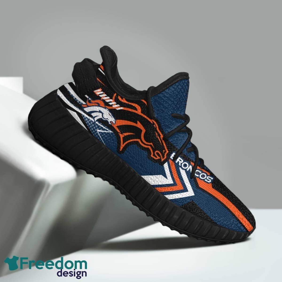 Denver Broncos Speedsters Yeezy Running Shoes For Fans Gift Men Women image Denver Broncos Speedsters Yeezy Running Shoes For Fans Gift Men Women - Denver Broncos Speedsters Yeezy Boost Running Shoes_1