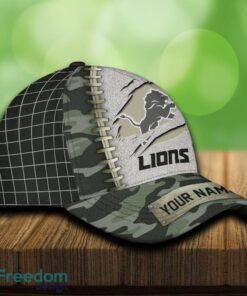 Detroit Lions 3D Hat And Cap Beach Design Camo Green For Fans Gift Custom Name image Detroit Lions 3D Hat And Cap Beach Design Camo Green For Fans Gift Custom Name - Detroit Lions 3D Hat And Cap Camo_4