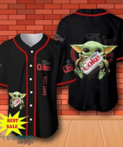 Diet Coke Baby Yoda Baseball Jersey for All Genders