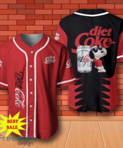 Diet Coke Snoopy Baseball Jersey for All Genders