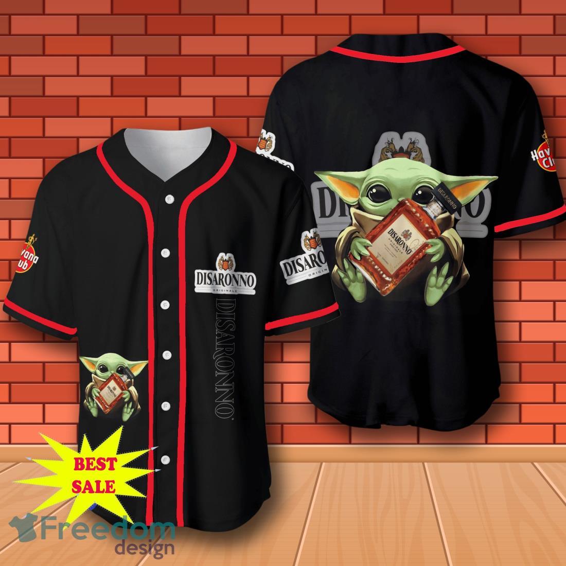 Disaronno Baby Yoda Baseball Jersey for All Genders image Disaronno Baby Yoda Baseball Jersey for All Genders Product Photo 1