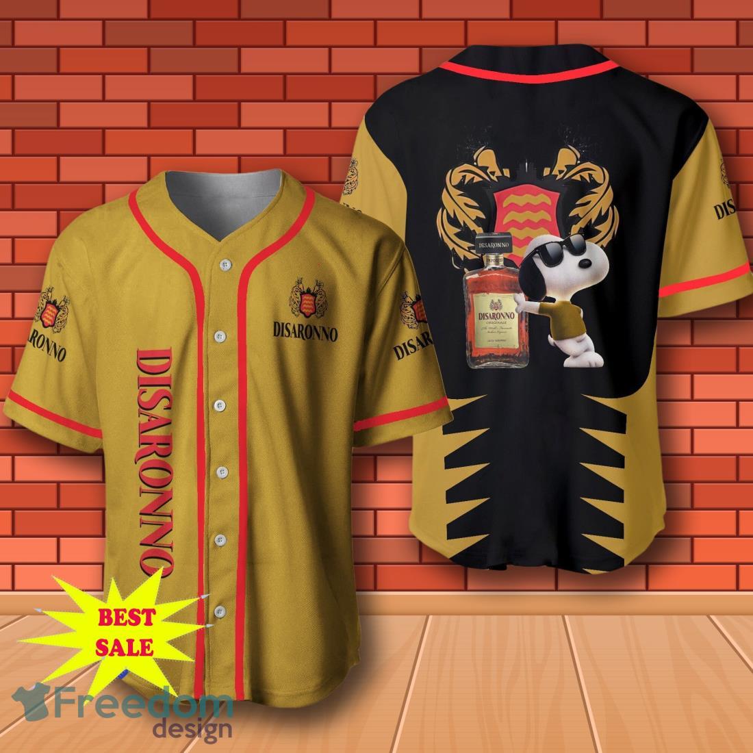 Disaronno Snoopy Baseball Jersey for All Genders image Disaronno Snoopy Baseball Jersey for All Genders Product Photo 1