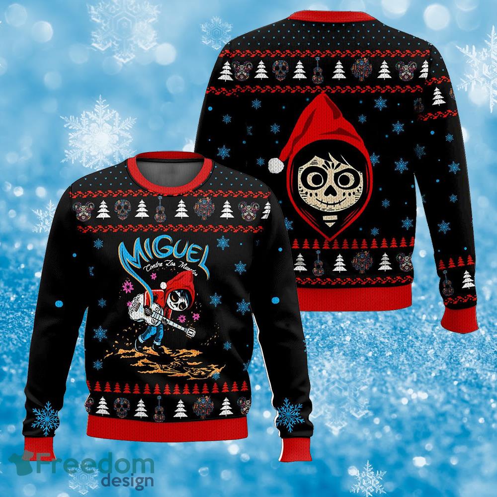 Disney Coco Ugly Sweater Knitted Christmas Sweater Gift For Adult image Disney Coco Ugly Sweater Knitted Christmas Sweater Gift For Adult - Disney Coco Ugly Sweater Knitted Christmas Sweater Gift For Adult