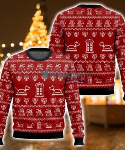 Doctor Who, Timey Wimey, “Bowties are Cool” Christmas Ugly Sweater 3D Printed Sweater Christmas Gift