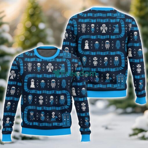 Doctor Who, Who’s Outside Christmas Ugly Sweater 3D Printed Sweater Christmas Gift Product Photo 1