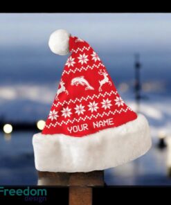 Dolphins NRL Personalized Santa Hat For Christmas Season