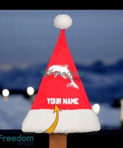 Dolphins Personalized NRL Santa Hat For Fan